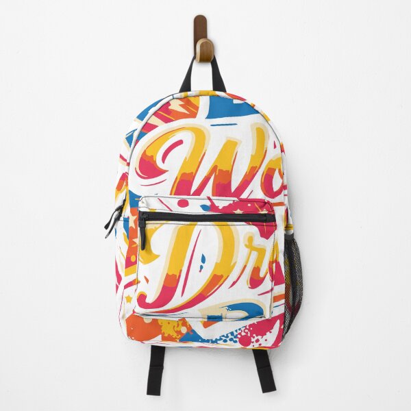 Item preview, A motivational poster featuring bold, colorful typography that inspires viewers to pursue their dreams. designed and sold by Dejbar.