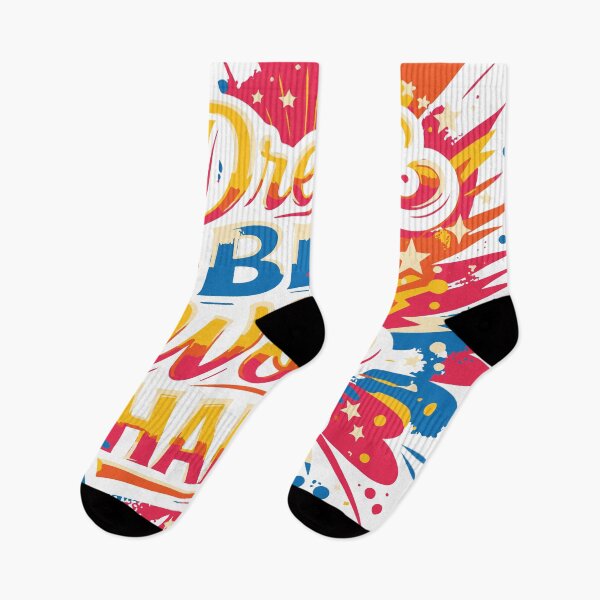Item preview, A motivational poster featuring bold, colorful typography that inspires viewers to pursue their dreams. designed and sold by Dejbar.