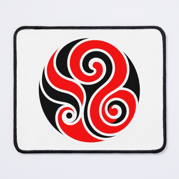 Item preview, Futuristic Kōwhaiwhai Pattern – Māori Tribal Neon Spiral Design designed and sold by YounexxART.