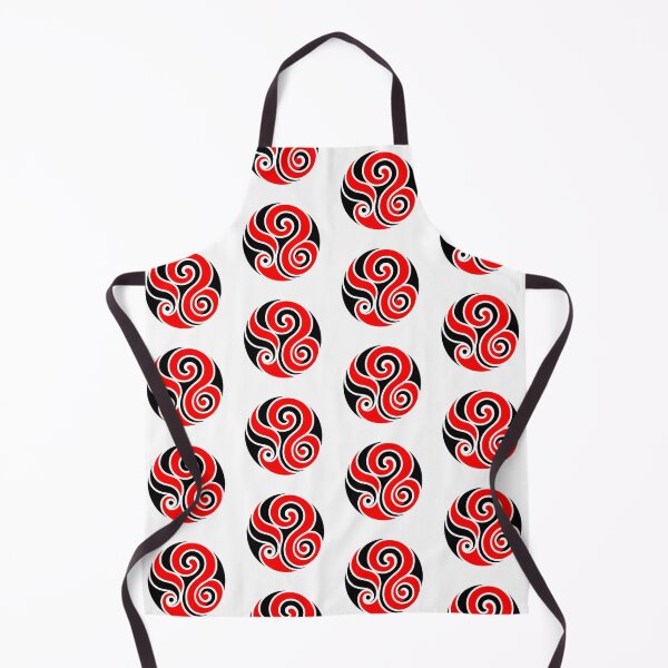 Item preview, Futuristic Kōwhaiwhai Pattern – Māori Tribal Neon Spiral Design designed and sold by YounexxART.