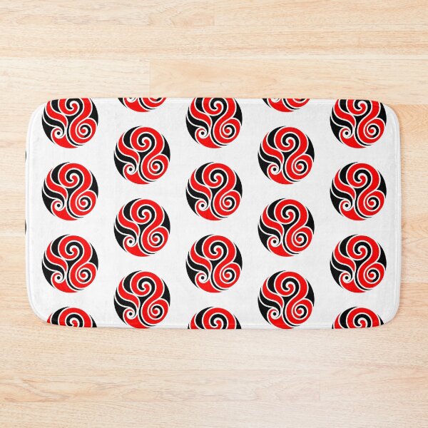 Item preview, Futuristic Kōwhaiwhai Pattern – Māori Tribal Neon Spiral Design designed and sold by YounexxART.