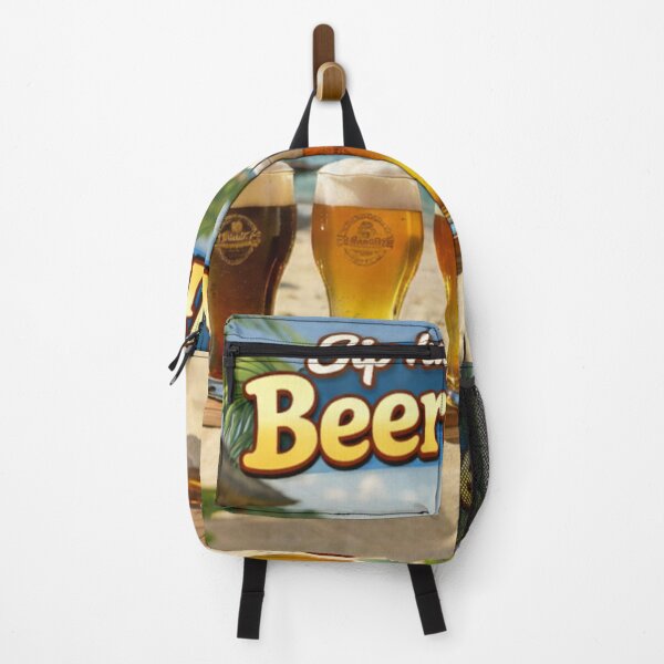 Item preview, Sip Happens in Beeradise – Tropical Beer Art for Home Bars & Man Caves designed and sold by Peace,love,andbeaches.
