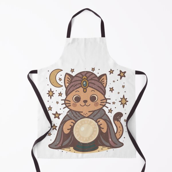 Item preview, Psychic Cat Fortune Teller Retro Mystical Design designed and sold by LaPolilladPapel.
