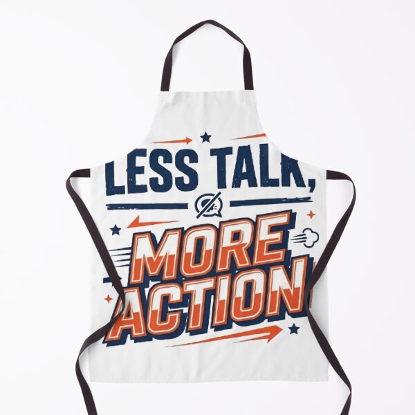 Item preview, Less Talk More Action Poster | Productivity Quote Wall Art | Minimalist Motivational Print designed and sold by NOVOZA.