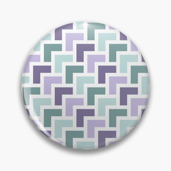 Item preview, Purple and green herringbone geometric seamless repeating pattern designed and sold by SeamlessDsign.