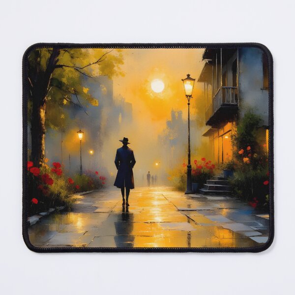 Item preview, An evening stroll designed and sold by Ratatosk-AI.