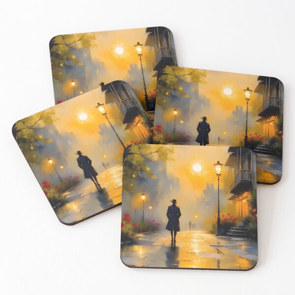 Item preview, An evening stroll designed and sold by Ratatosk-AI.