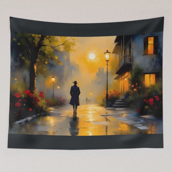 Item preview, An evening stroll designed and sold by Ratatosk-AI.