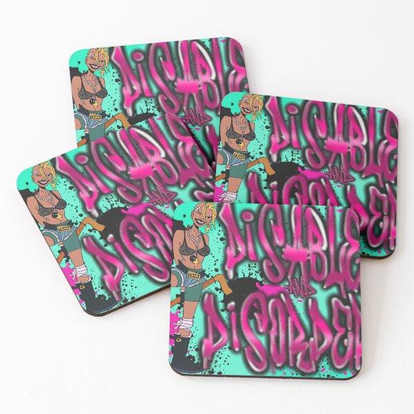 Item preview, Disabled and Disorderly (Large) designed and sold by Ms. Deathwish Designs.