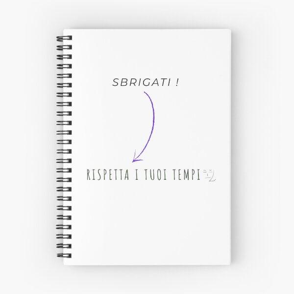 Item preview, Rispetta i tuoi tempi - Sbrigati! | Minimalist Psychology Design designed and sold by Lu-Official.