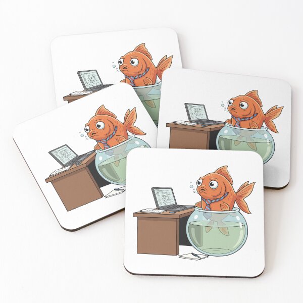 Item preview, Office Desk Fish designed and sold by tigrootiger.