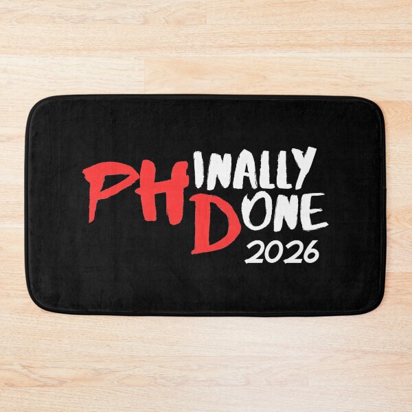 Item preview, Funny PhD 2026 Graduation Funny Senior Gift Collection – Class of 2026 on Black designed and sold by Artycom.