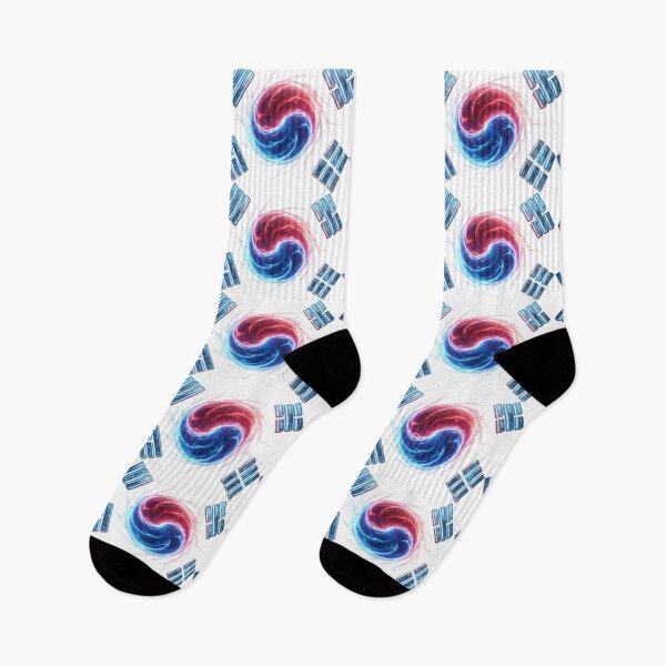 Item preview, South Korea Hangeul 한국 Taegeuk yin-yang Korea designed and sold by Mollet Shop.