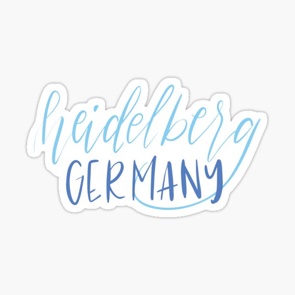 Artikel-Vorschau von Heidelberg Deutschland, designt und verkauft von cassidy-mw.