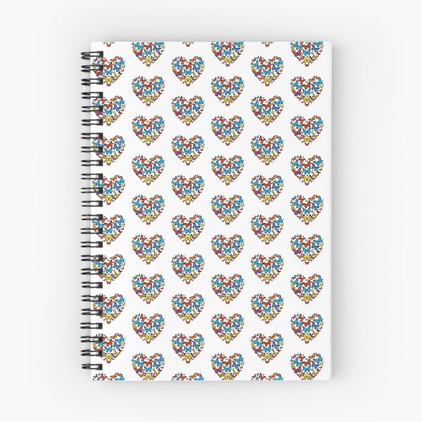 Item preview, Vibrant Butterfly Heart Aesthetic Nature Graphic designed and sold by LoveDesignMania.