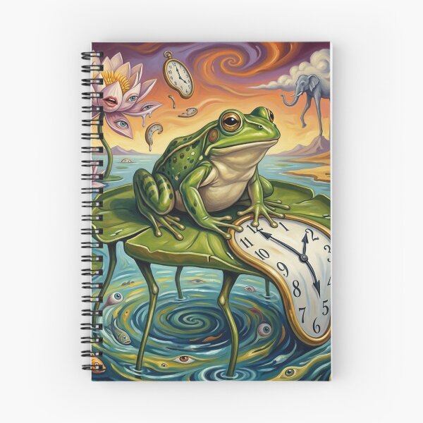 Item preview, A surreal painting in the style of Salvador Dali. designed and sold by Lilashakti ⭐️ ⭐️ ⭐️ ⭐️ ⭐️.