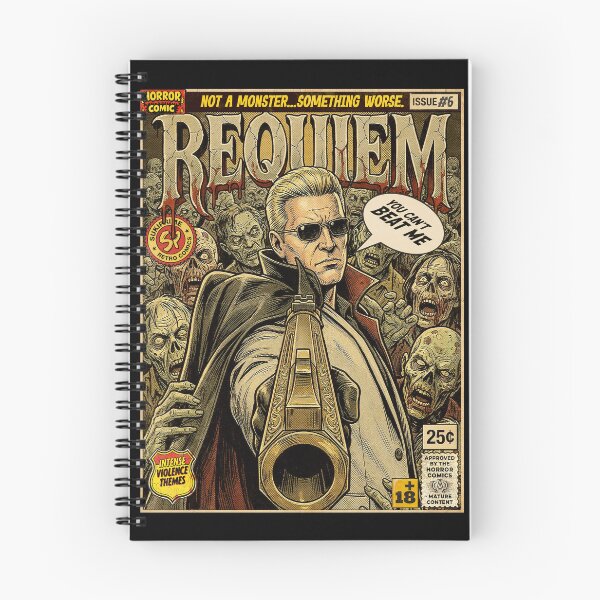 Item preview, Resident Evil 9 Requiem Zeno Retro Vintage Comic Cover Art designed and sold by Back2Collage.