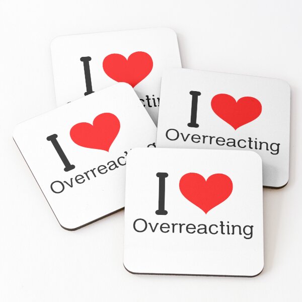 Item preview, I Love Overreacting ! designed and sold by greener designs.