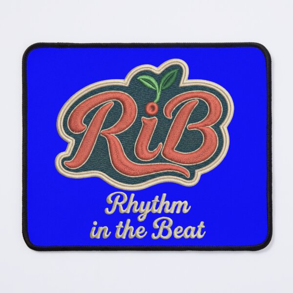 Item preview, Vintage Embroidered Style Coral and Petrolio Logo designed and sold by Rib-Brand.