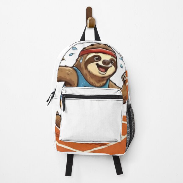 Item preview, Slow But Steady - Funny Running Sloth Marathon Runner designed and sold by WalterAdd.