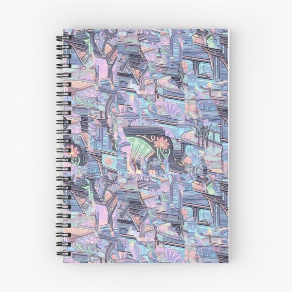 Item preview, Futuristic urban dreamscape designed and sold by Sigtrix.