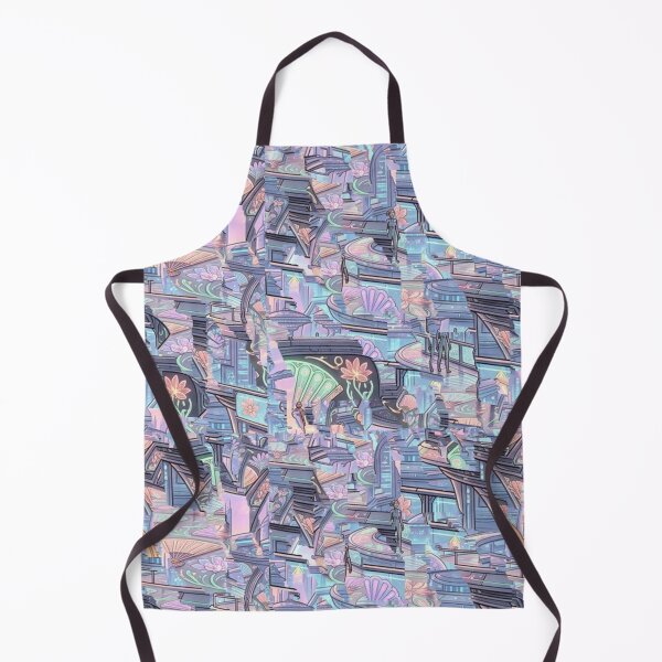 Item preview, Futuristic urban dreamscape designed and sold by Sigtrix.