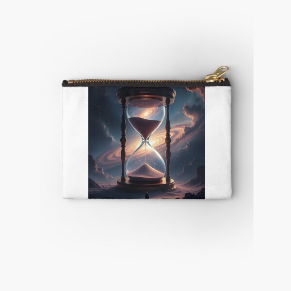 Item preview, Cosmic Hourglass | Time & Universe Flow Concept Art 8K” designed and sold by SoulGraphixx.