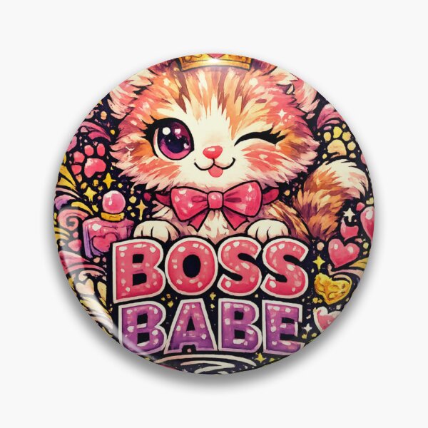 Item preview, Boss Babe Bold Cute Little Doll Design designed and sold by zetlystore.