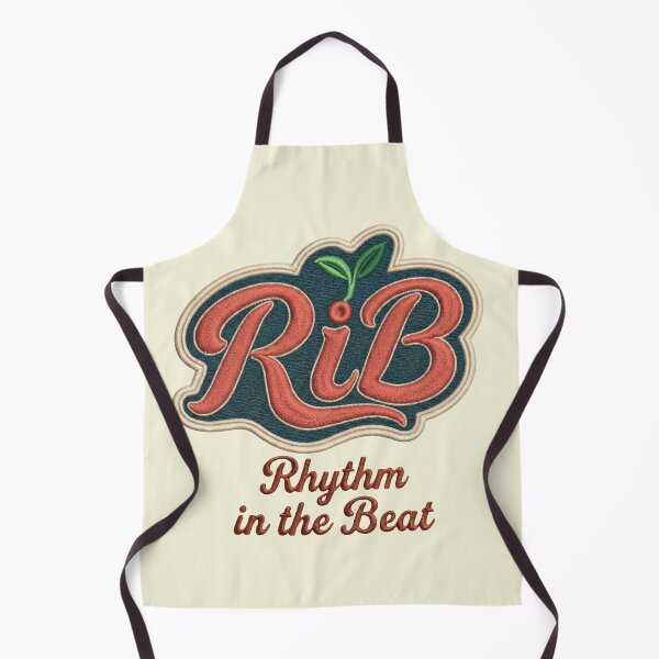 Item preview, Vintage Embroidered Style Coral and Petrolio Logo designed and sold by Rib-Brand.
