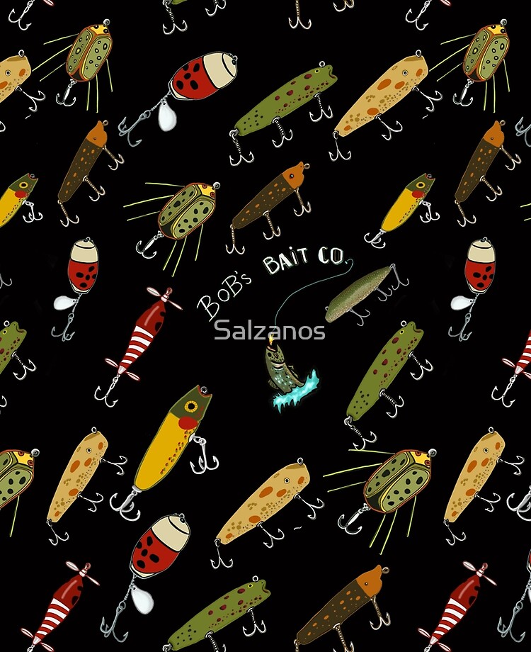 Vintage Fishing Lures 2 iPad Case & Skin for Sale by Salzanos