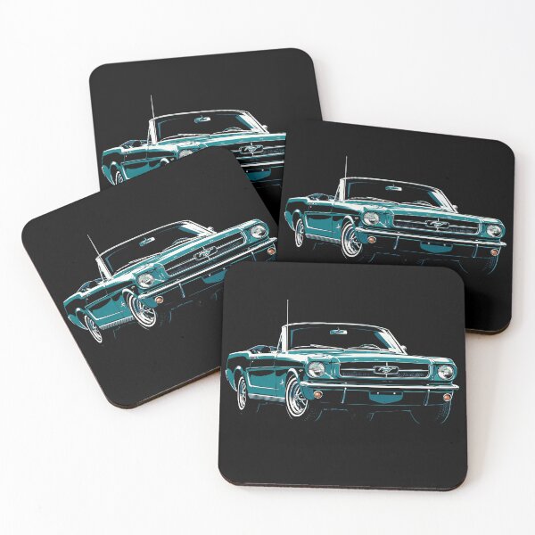 Item preview, 1964 Ford Mustang Convertible – Classic American Muscle Car Art designed and sold by Stinky Lincy's Apparel Company.