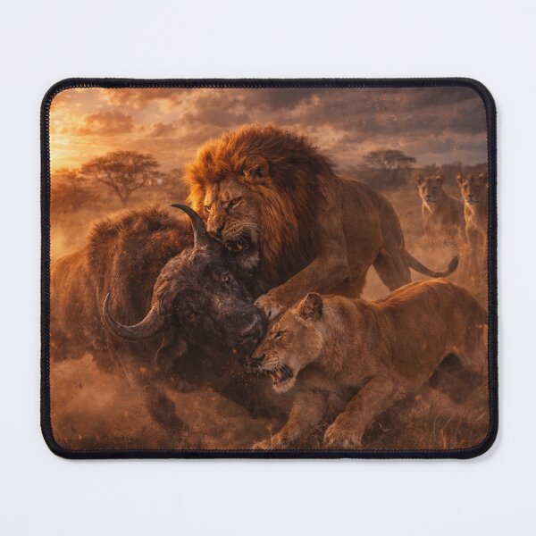 Item preview, Lioness Hunting Partner designed and sold by Ediblelove.