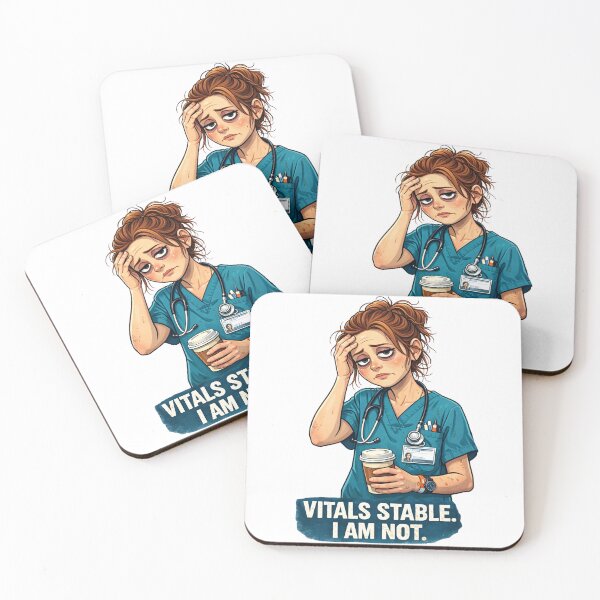 Item preview, Vitals Stable, I am not- Nurse Life Design designed and sold by StellariusCo.