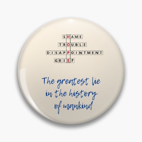 Item preview, The Bitter Truth: The Hope Crossword designed and sold by Stefanrajzer.