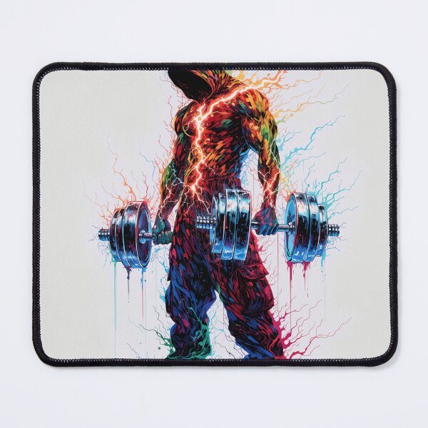 Item preview, Electric Energy Workout Gym Power Design designed and sold by RahulArtForge.