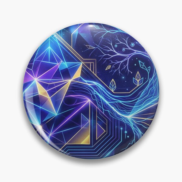 Item preview, Neon roots of cosmic geometry designed and sold by Sigtrix.