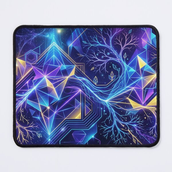 Item preview, Neon roots of cosmic geometry designed and sold by Sigtrix.