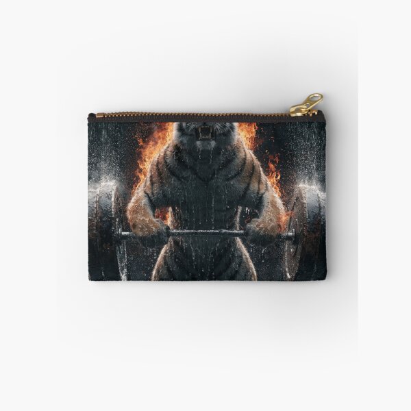 Item preview, Tiger Workout Beast Mode Gym Design designed and sold by RahulArtForge.
