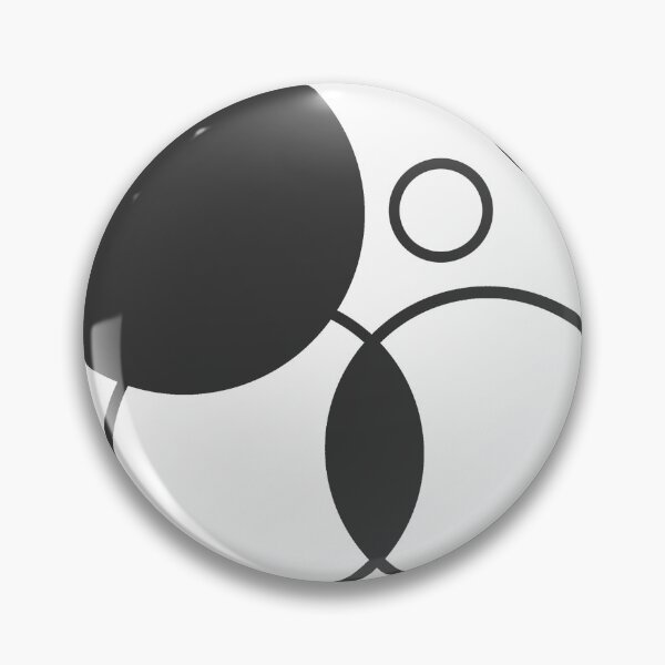 Item preview, Simple Circles Black and White designed and sold by artistfourteen.