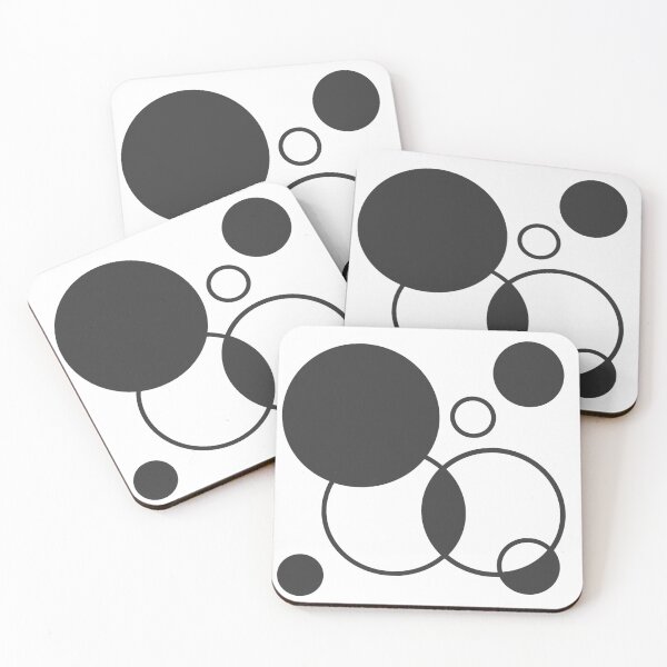 Item preview, Simple Circles Black and White designed and sold by artistfourteen.