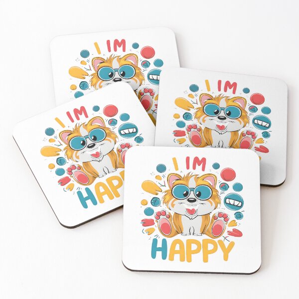 Item preview, Cute Animal Fun colors and quote designed and sold by madevdine.