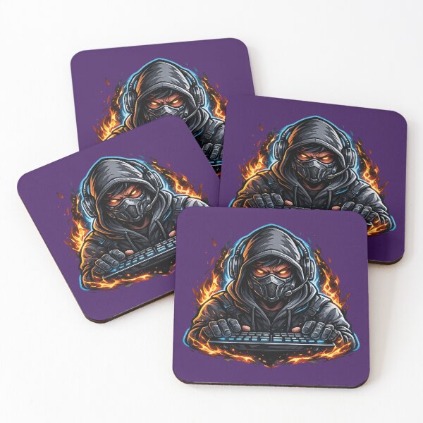 Item preview, Gamer on Fire – Flaming Esports Player Design designed and sold by MerlinWear.