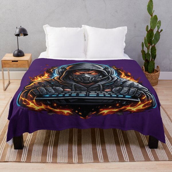 Item preview, Gamer on Fire – Flaming Esports Player Design designed and sold by MerlinWear.