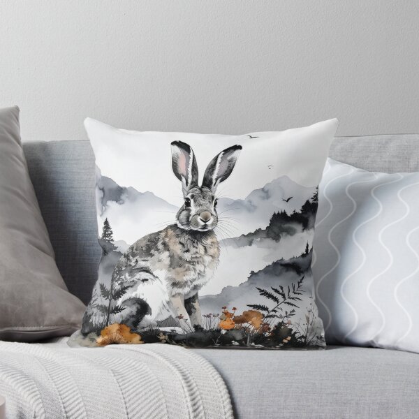 Item preview, Hare Guardian Spirit: British Wildlife Folklore & Moon-Gazer Art designed and sold by Englandbear.