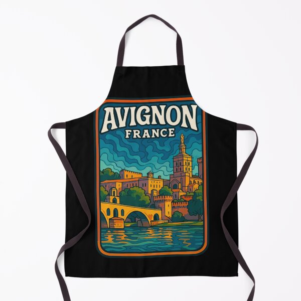 Item preview, Avignon France Europe Trippy Travel designed and sold by TomFrontierArt.