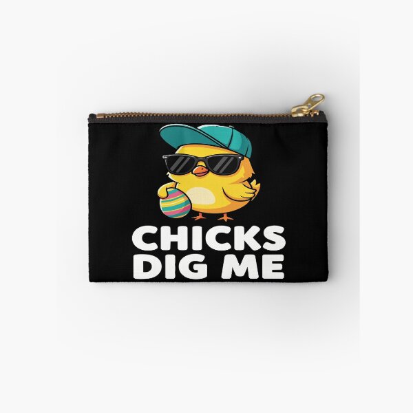 Item preview, FUNNY hip hop easter CHICKS DIG ME designed and sold by Uglyandcute.