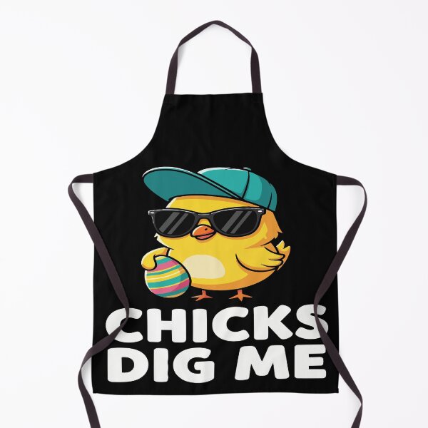 Item preview, FUNNY hip hop easter CHICKS DIG ME designed and sold by Uglyandcute.