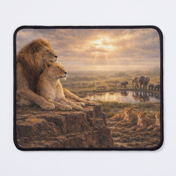 Item preview, Lioness Mending  designed and sold by Ediblelove.