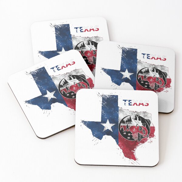 Item preview, Texas Bass Fishing Shirt – Largemouth Bass Angler Texas Flag Design designed and sold by Ladys-Gents.