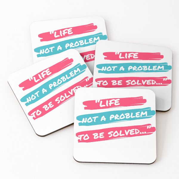 Item preview, Life-Not A Problem To Solve designed and sold by "Positive Vibes & Daily Lifestyle".